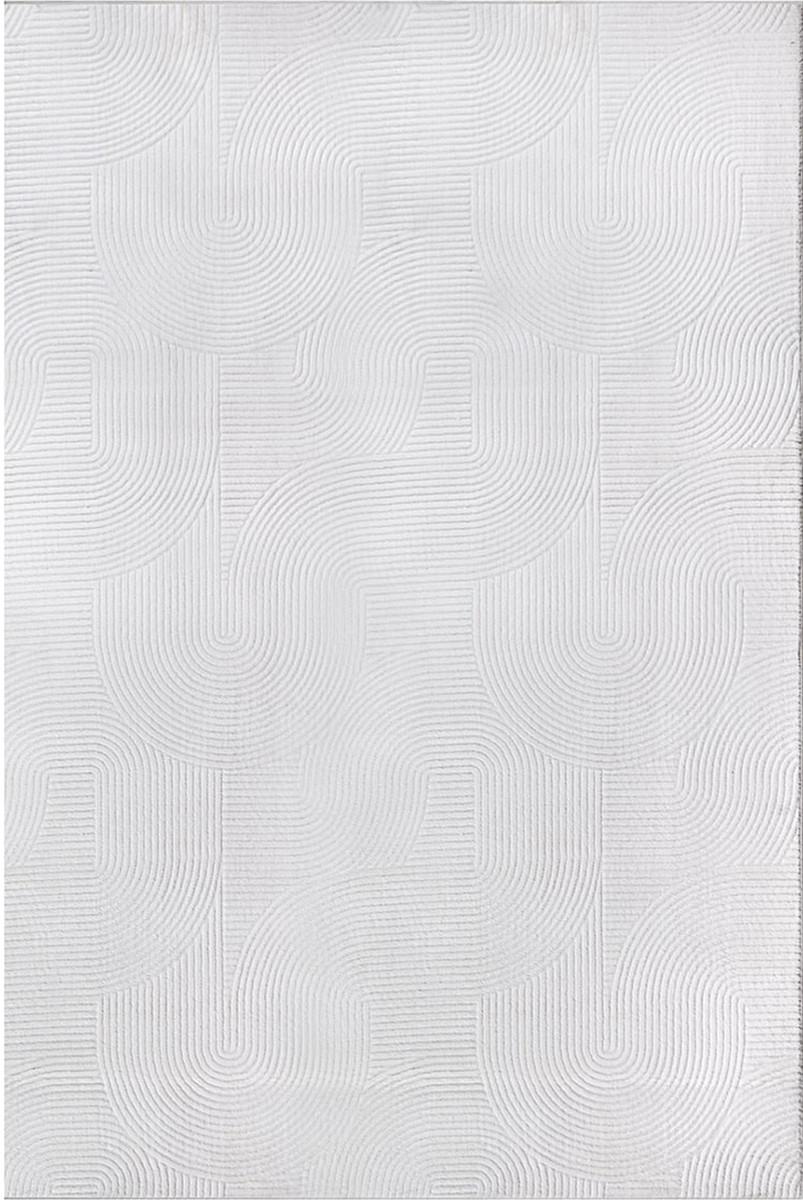 Webteppich Stilo Weiß ca. 1470x200cm - Weiß, KONVENTIONELL, Textil (140/200cm)