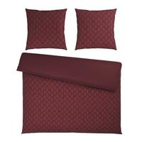 POŚCIEL DWUSTRONNA SNAKO - DK - wiśniowoczerwony, Design, tkanina (200/200cm) - Dieter Knoll
