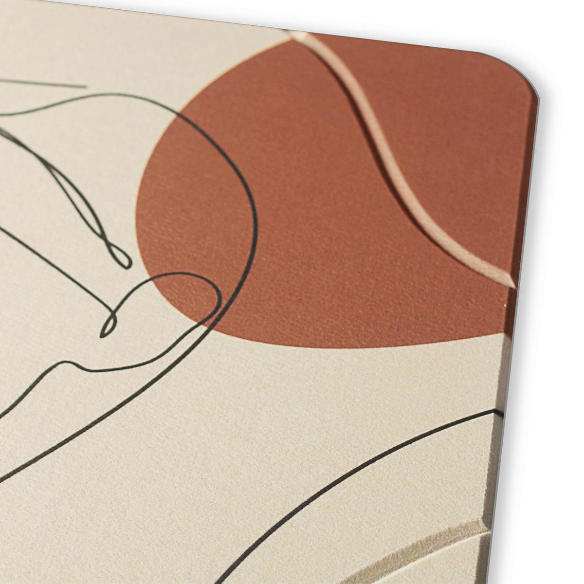 Akustični Panel Milla - bež/rjava, tekstil (60/90cm) - Premium Living