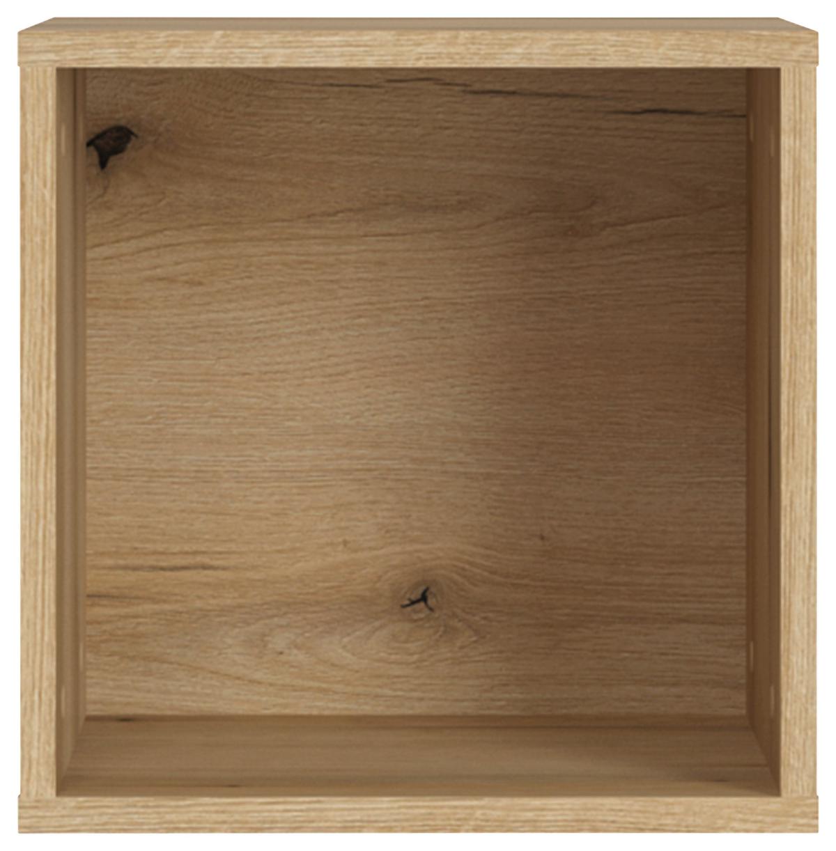 Box Lugo Eichefarben - MODERN, Holzwerkstoff (35,2/35,2/34,4cm) - Mömax