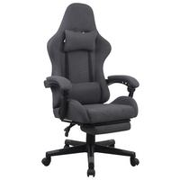 Pisarniški Stol Aron 2, Črna - temno siva/siva, Moderno, kovina/umetna masa (63/114/62cm)