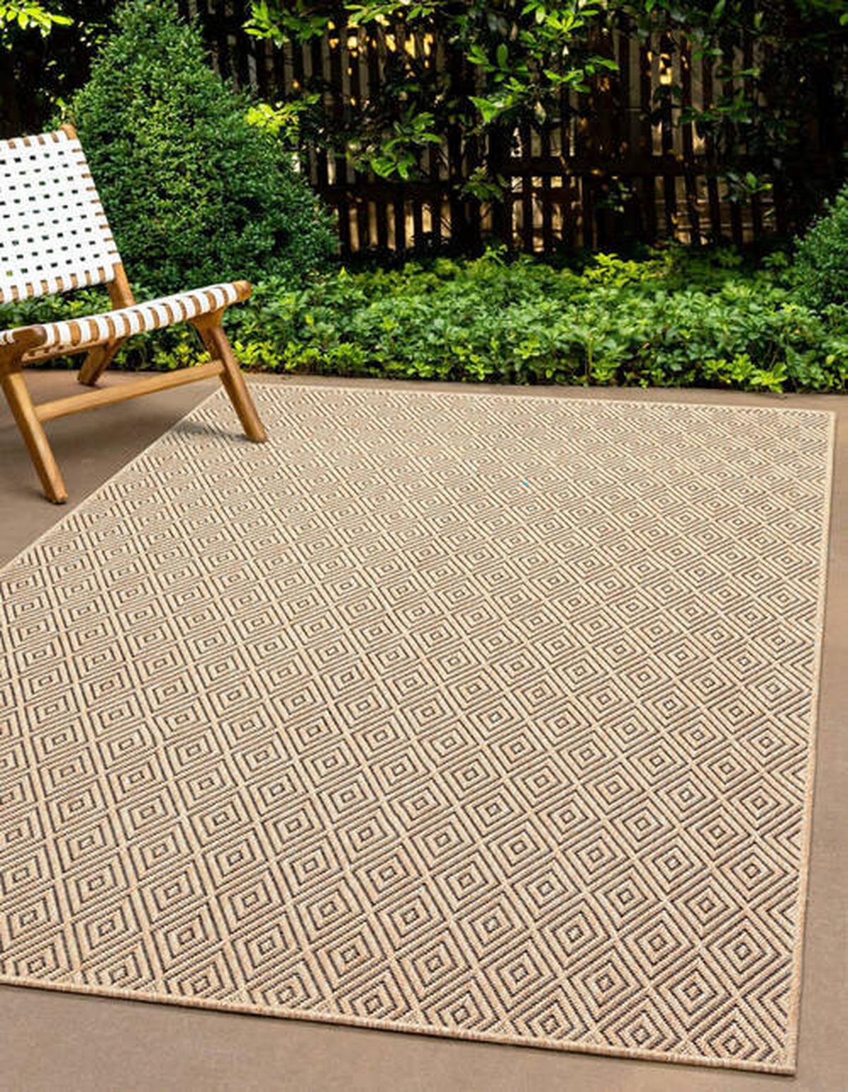 Outdoorteppich Kenzy Naturfarben ca. 80x150cm - Naturfarben, KONVENTIONELL, Textil (80/150cm) - Novel