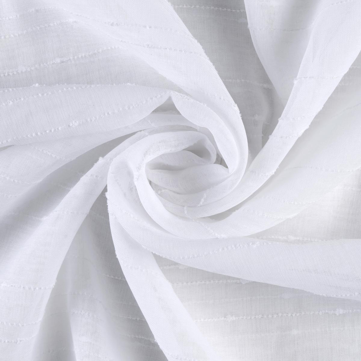 Füles Függöny Ida - fehér, Konventionell, textil (135/245cm) - Based
