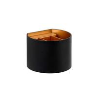 Led-wandleuchte 09218/04/30 Xio - Schwarz, Design, Metall (11/13/9.7cm) - Lucide
