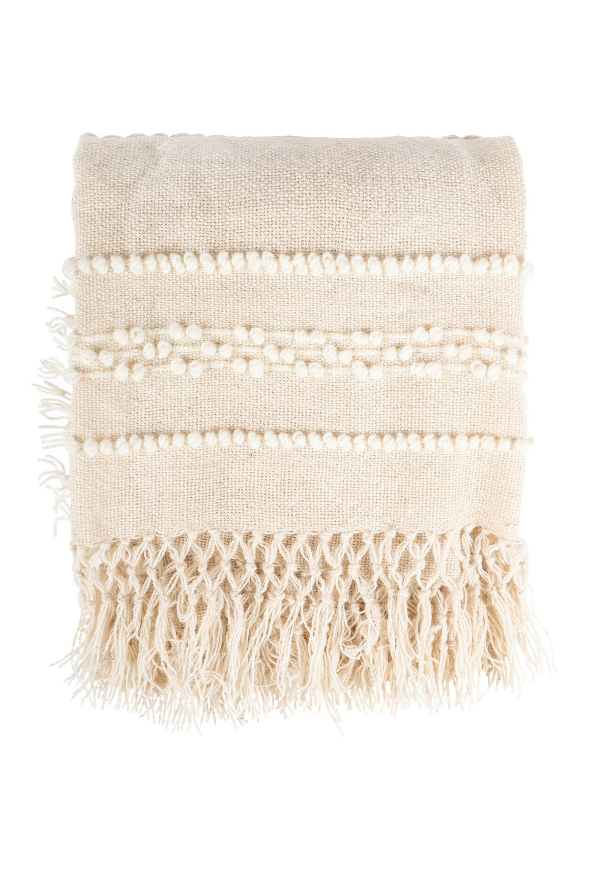 DECKE BOHIST 325 - Naturfarben, Konventionell, Textil (130/170cm)