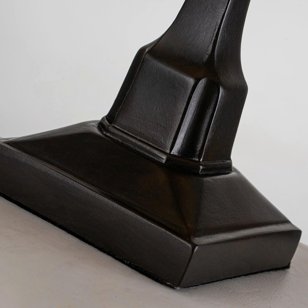 Asztali Lámpa Tf-Alderley-Tl-S - sötétbarna/többszínű, Konventionell, üveg/fém (32,3/13,8/13,8cm) - Elstead Lighting