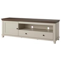 Tv-elem Evora - kasmírszínű/tölgyfa színű, Design, faalapú anyag (181/61/49cm)
