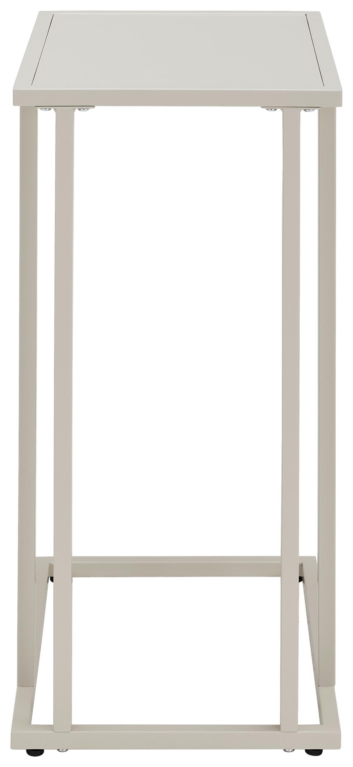 STOLIK BOCZNY ALFIE - kaszmir, Design, materiał drewnopochodny/metal (30/40/60cm) - home24