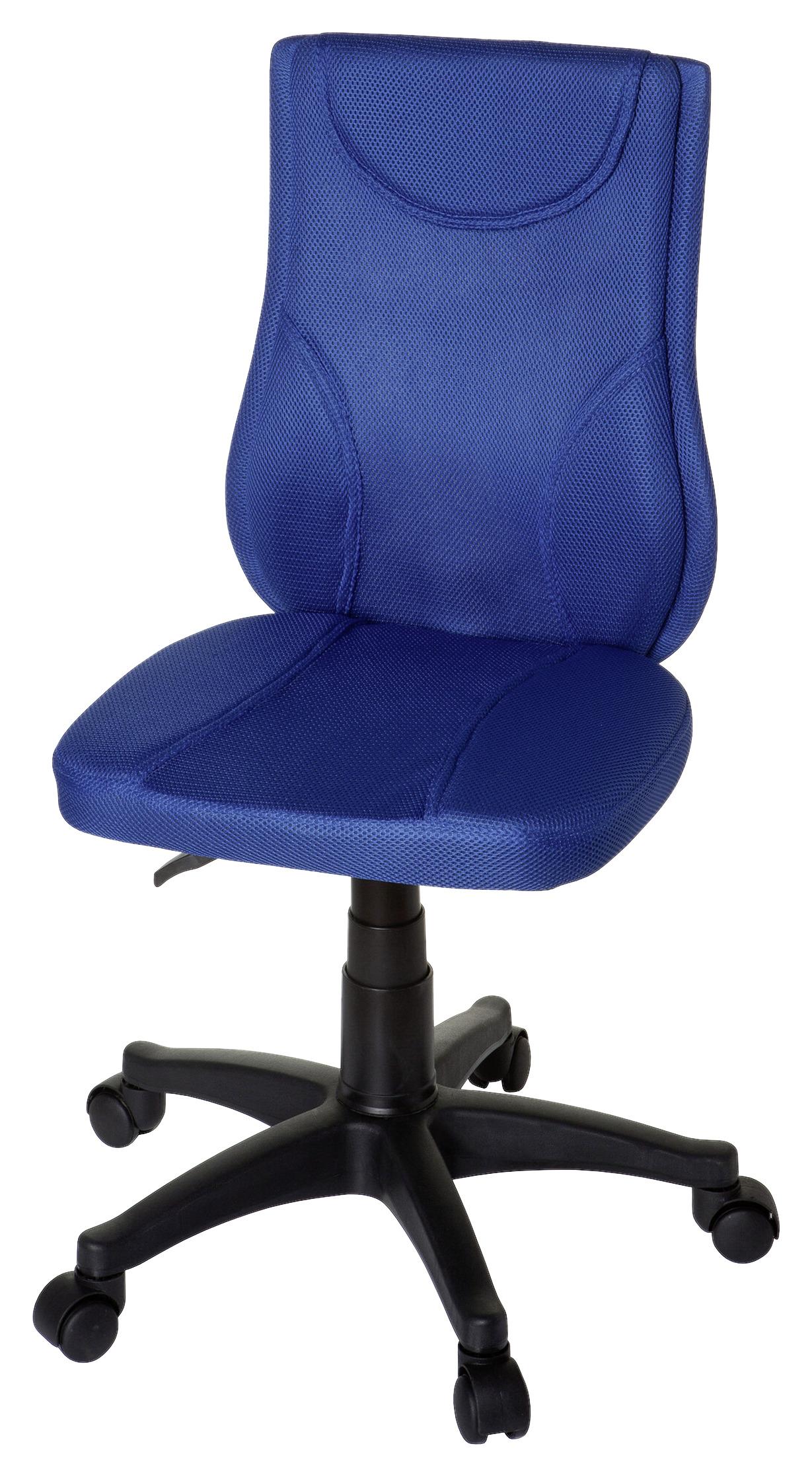 Jugenddrehstuhl Kiddy Base ca. 46x84-94x40 cm Blau - Blau, Basics, Kunststoff (46/84-94/40cm) - MID.YOU