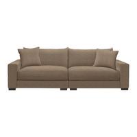 Megasofa Pedro Karamell - Karamell, MODERN, Holz/Holzwerkstoff (261/83/124cm) - Mömax