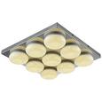 Stropna Led-svetilka Pete - krom, Romantika, kovina/umetna masa (42/6cm) - Mömax modern living Stropna Led-svetilka Pete - krom, Romantika, kovina/umetna masa (42/6cm) - Mömax modern living