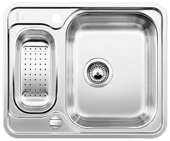Spüle Lantos 6-IF Typ:516676 Edelst. - Edelstahlfarben, MODERN, Metall (59,3/16/48,8cm) - Blanco