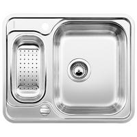 Spüle Lantos 6-IF Typ:516676 Edelst. - Edelstahlfarben, MODERN, Metall (59,3/16/48,8cm) - Blanco