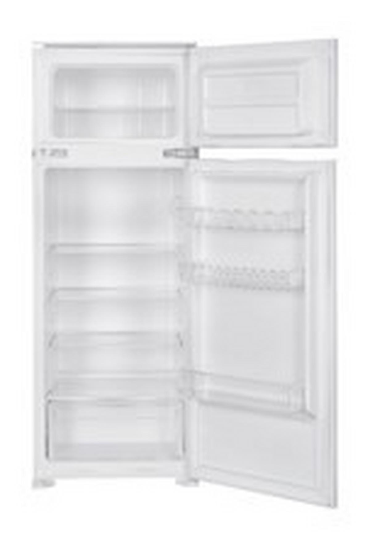 Kühl-Gefrier-Kombination EKHTMFSE Schlepptürtechnik - Weiß, Basics, Glas/Kunststoff (54/145/54cm) - Mican