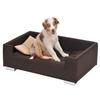 Hundesofa Candy ca. 91/57/25cm - Beige/Braun, KONVENTIONELL, Kunststoff (91/57/25cm) - MID.YOU