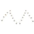 Lichterkette Venuto max. 0,03 Watt - Silberfarben, Metall (220cm) Lichterkette Venuto max. 0,03 Watt - Silberfarben, Metall (220cm)