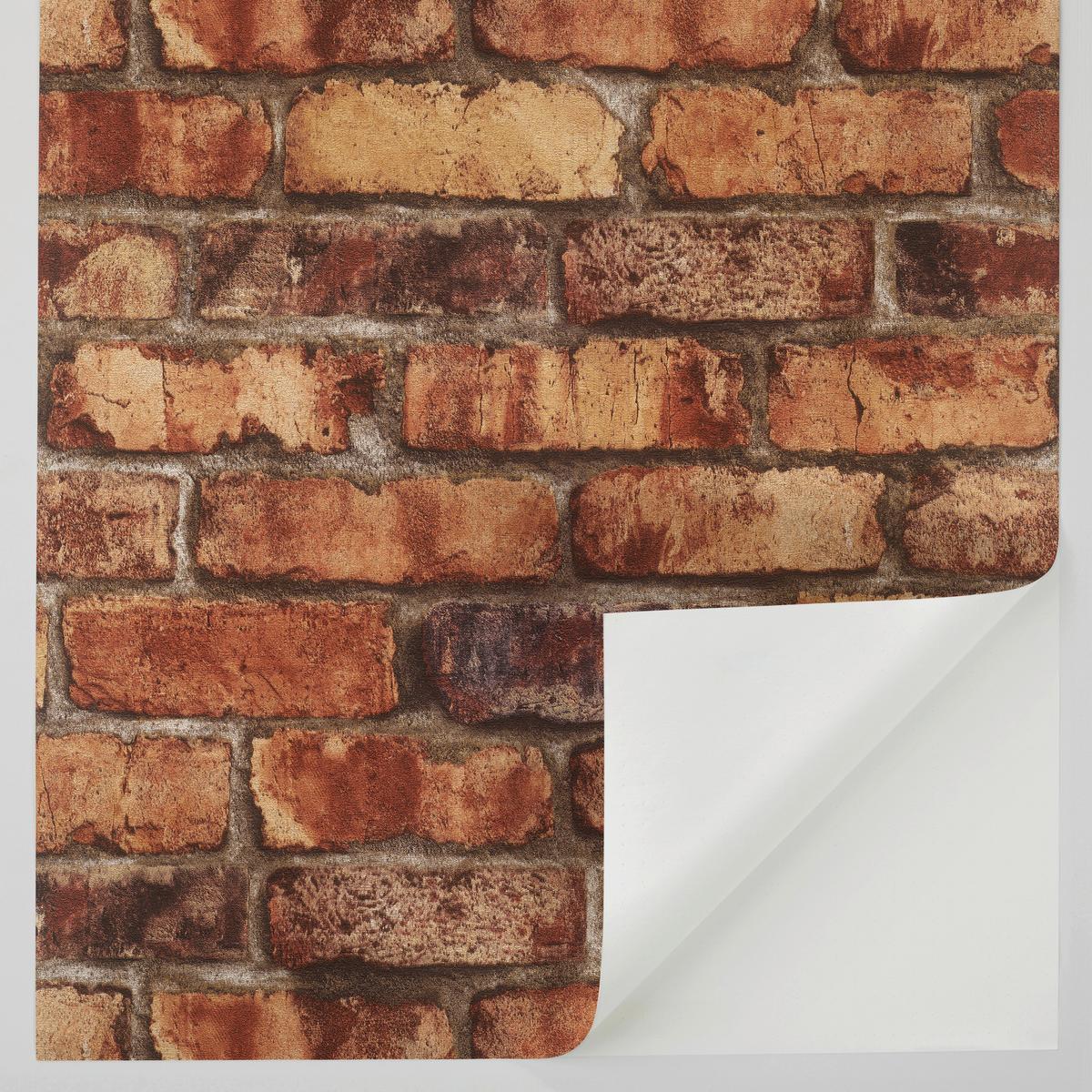 Tapete Clayton Terracotta - Terracotta, Natur, Textil (600/53cm) - Tesa