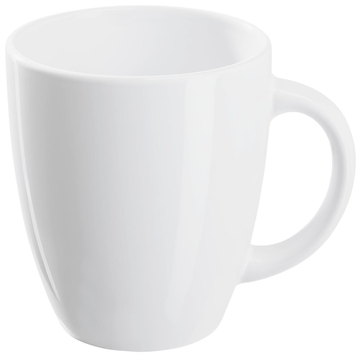 Velika Šalica Za Kavu Katrin -Based- - bijela, Konvencionalno, keramika (8,5/9,5cm) - Best Price