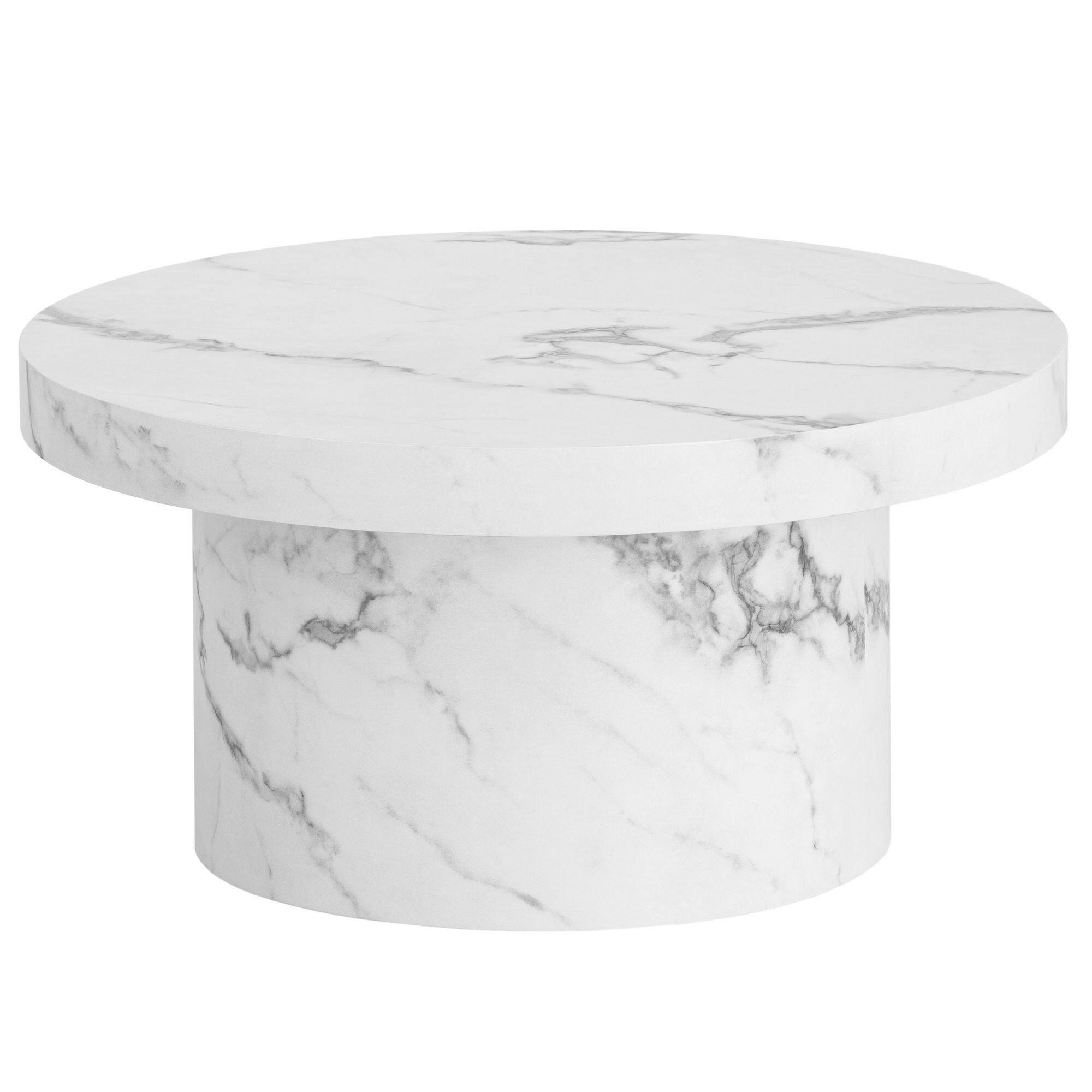 COUCHTISCH WL6.929 - Weiss, Design, Holzwerkstoff (60/30cm) - Livetastic