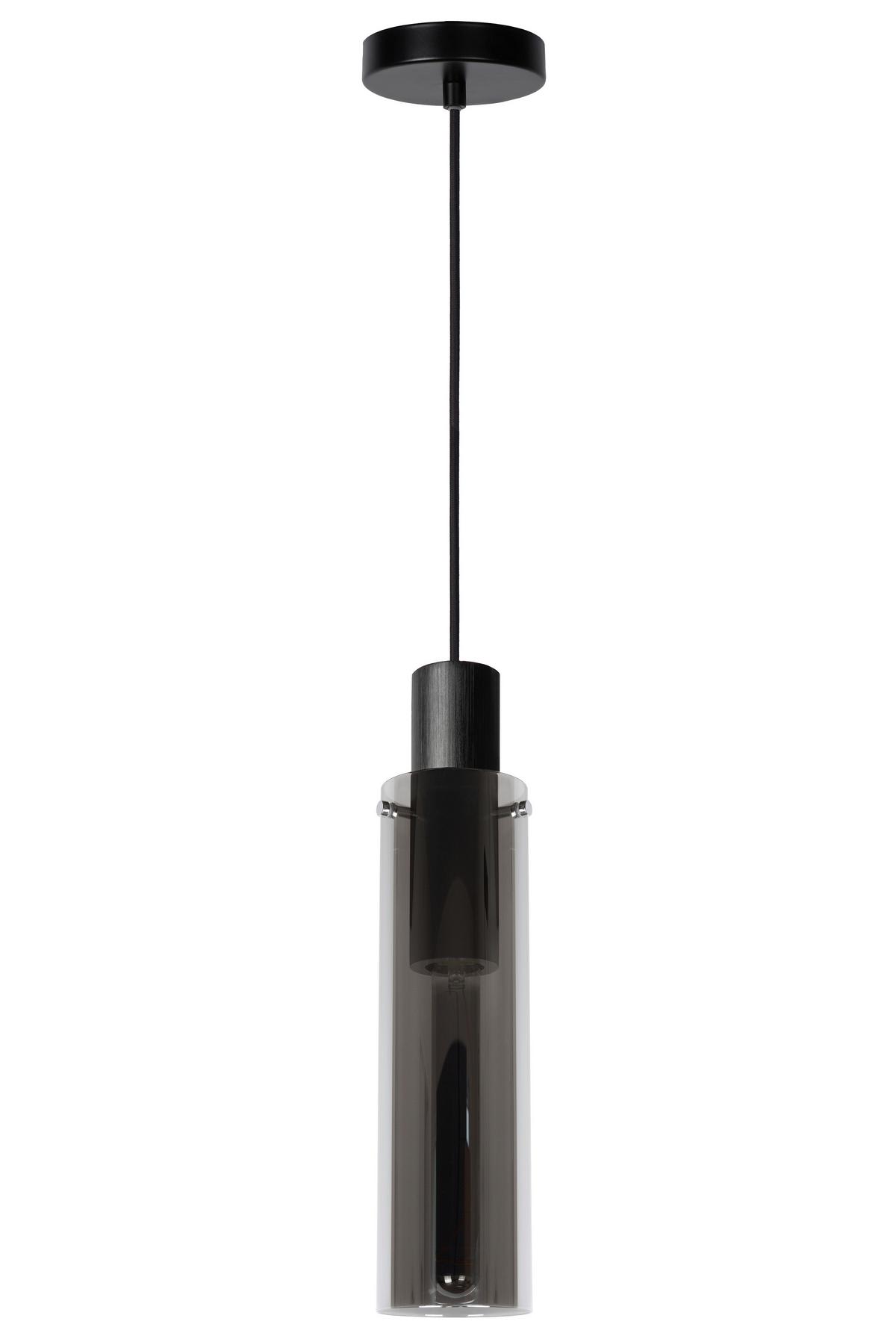 LAMPA ZWIESZANA 74404/01/65 ORLANDO - jasnoszary, Design, szkło (10/10/172cm) - Lucide