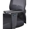 CHAISE PIVOTANTE RICARDA - noir, MODERN, métal/matière synthétique (65/119-129/66cm) - Mömax