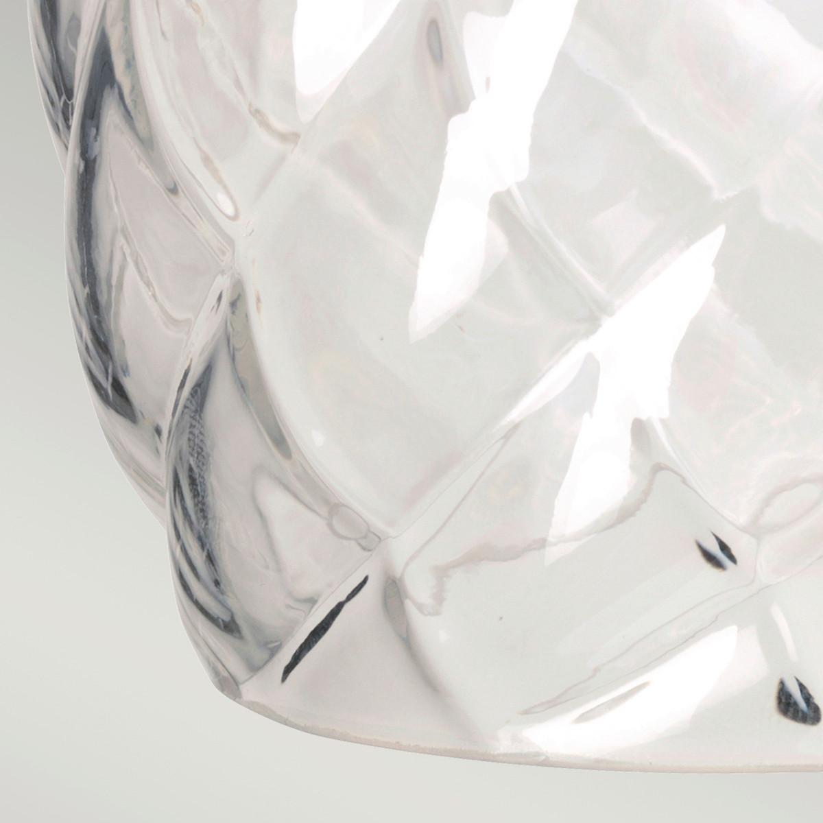 Fürdőszobai Falilámpa Hk-Plant-Bath-Pl - nikkelszínű, Lifestyle, üveg/fém (22/12,4/16.5cm) - Elstead Lighting