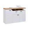 BYRÅ NICO -EXKLUSIV- - Modern, trämaterial/plast (138/91/40cm) - Mömax