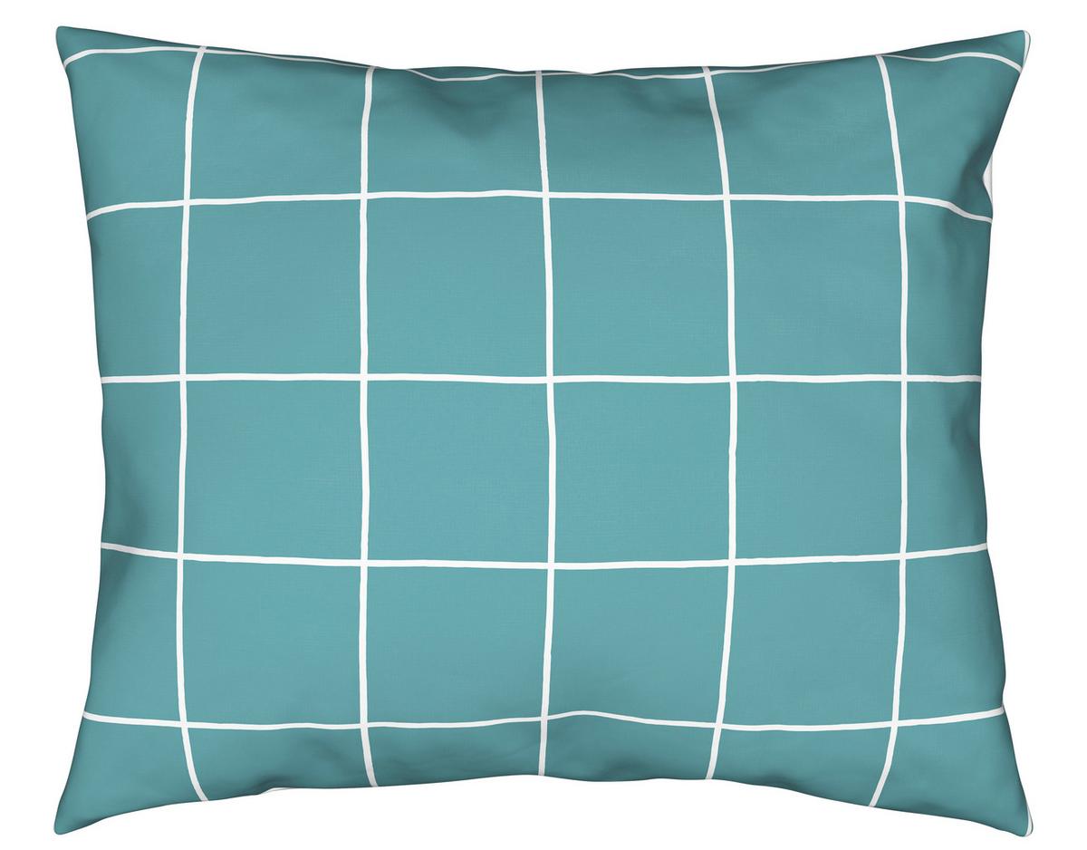 WENDEBETTWÄSCHESET KIRA WENDE COOLTEX - Blau/Weiss, Modern, Textil (160/210cm) - Modern Living