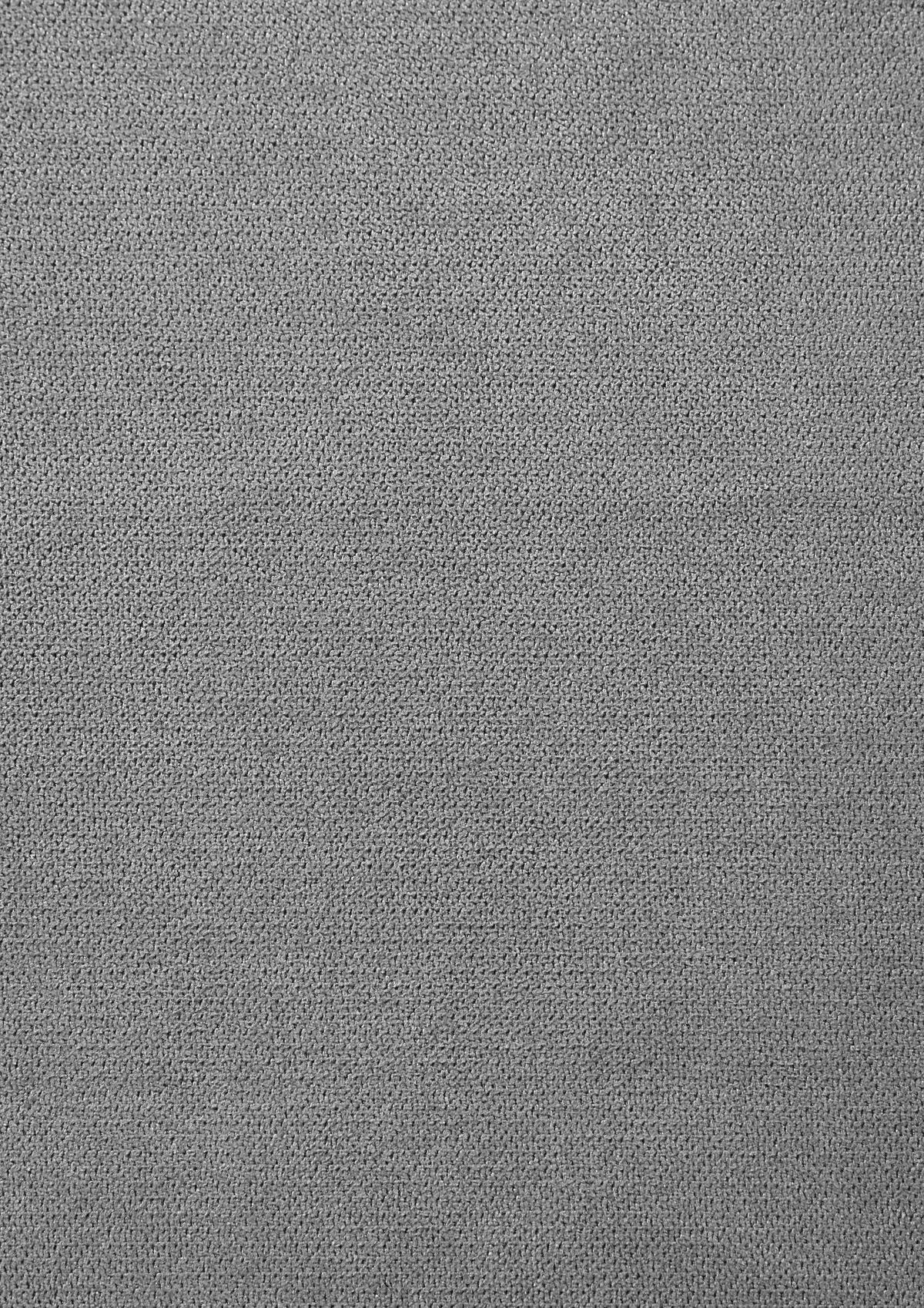 Polsterbett Stacey Grau ca. 140x200 cm - Schwarz/Grau, MODERN, Kunststoff/Textil (140/200cm) - Livetastic