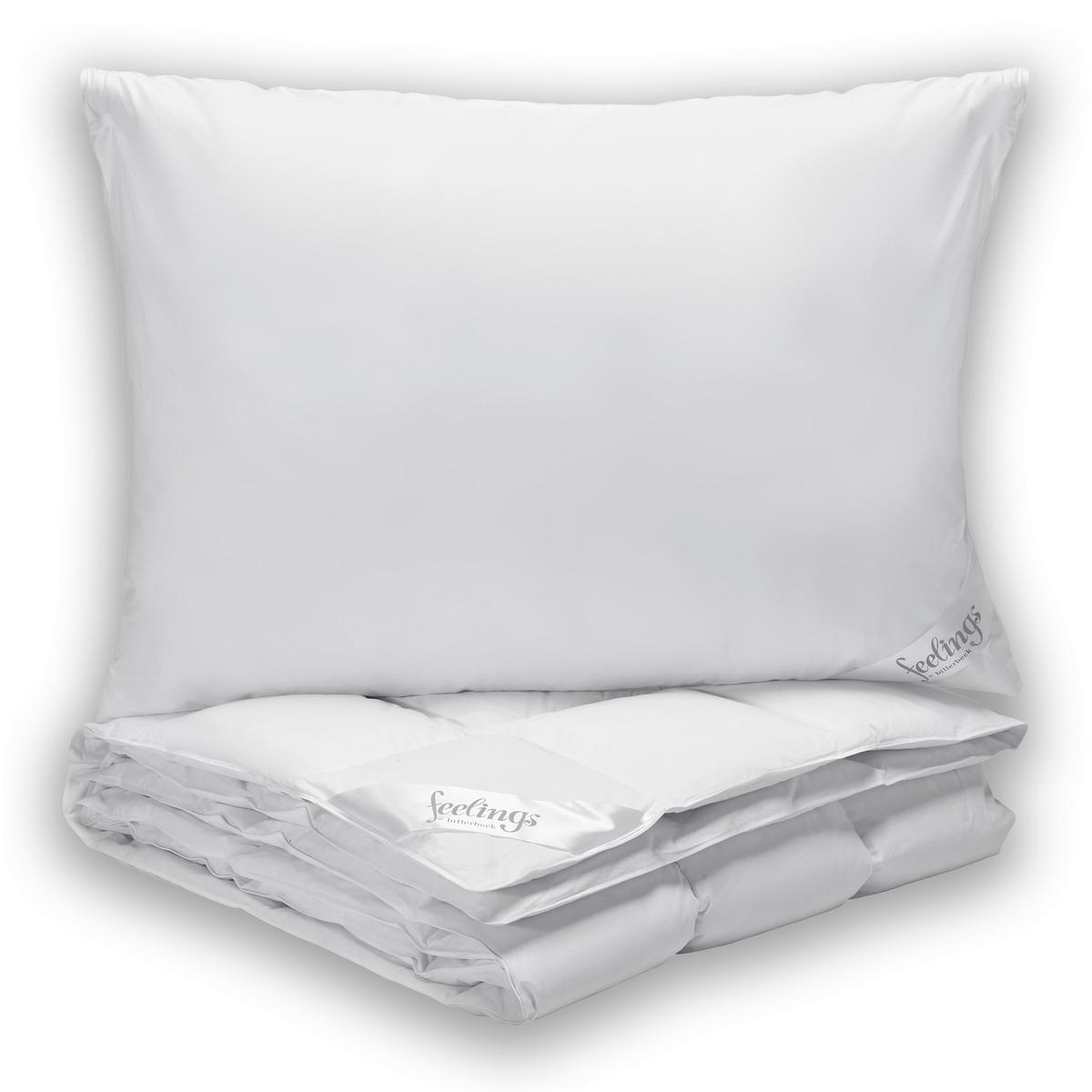 Bettenset Belissima Weiß ca. 70x90/140x200cm - Weiß (70x90/140x200cm) - Billerbeck