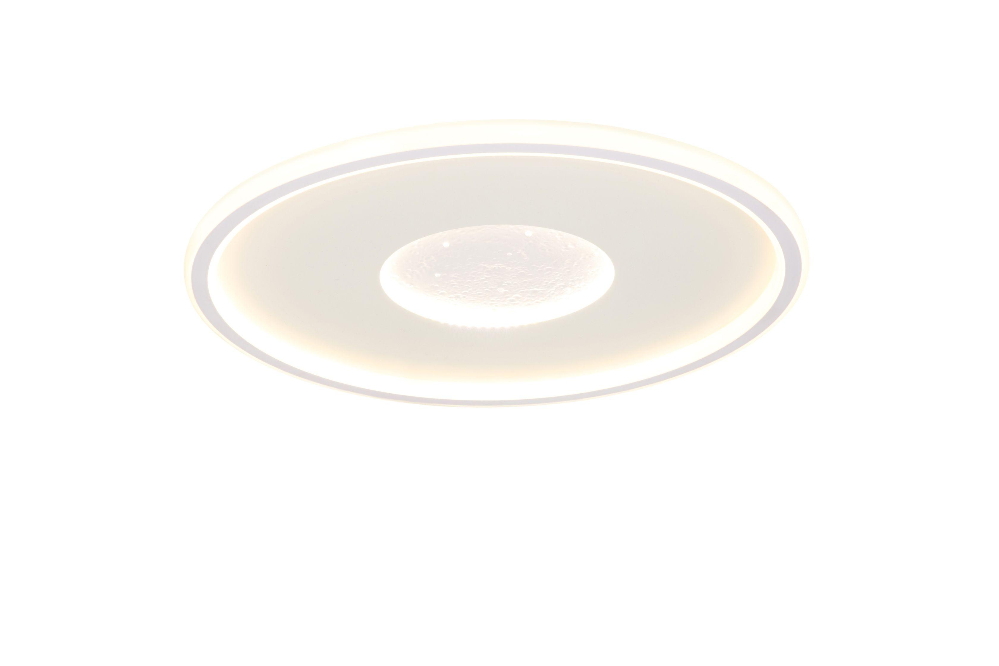 LAMPA SUFITOWA LED TOLEDO *SBN* - biały, Basics, tworzywo sztuczne/metal (50/5cm) - Novel
