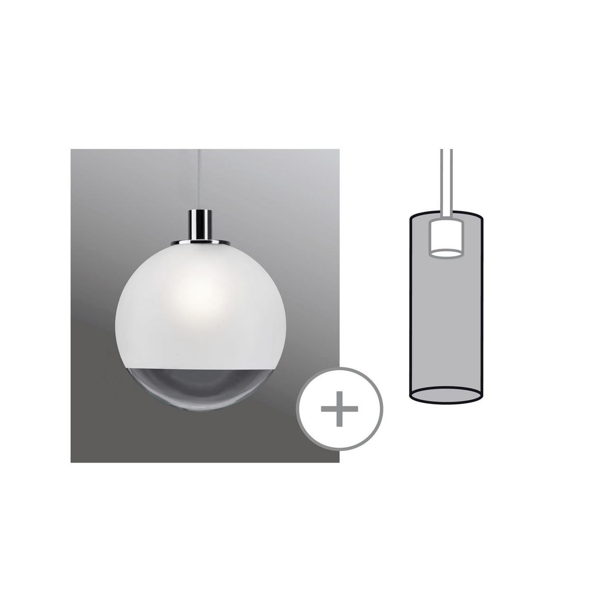 Schienensystem Urail 2 Easy in Chromfarben - Basics (7,4/12,8/11,5cm) - Paulmann
