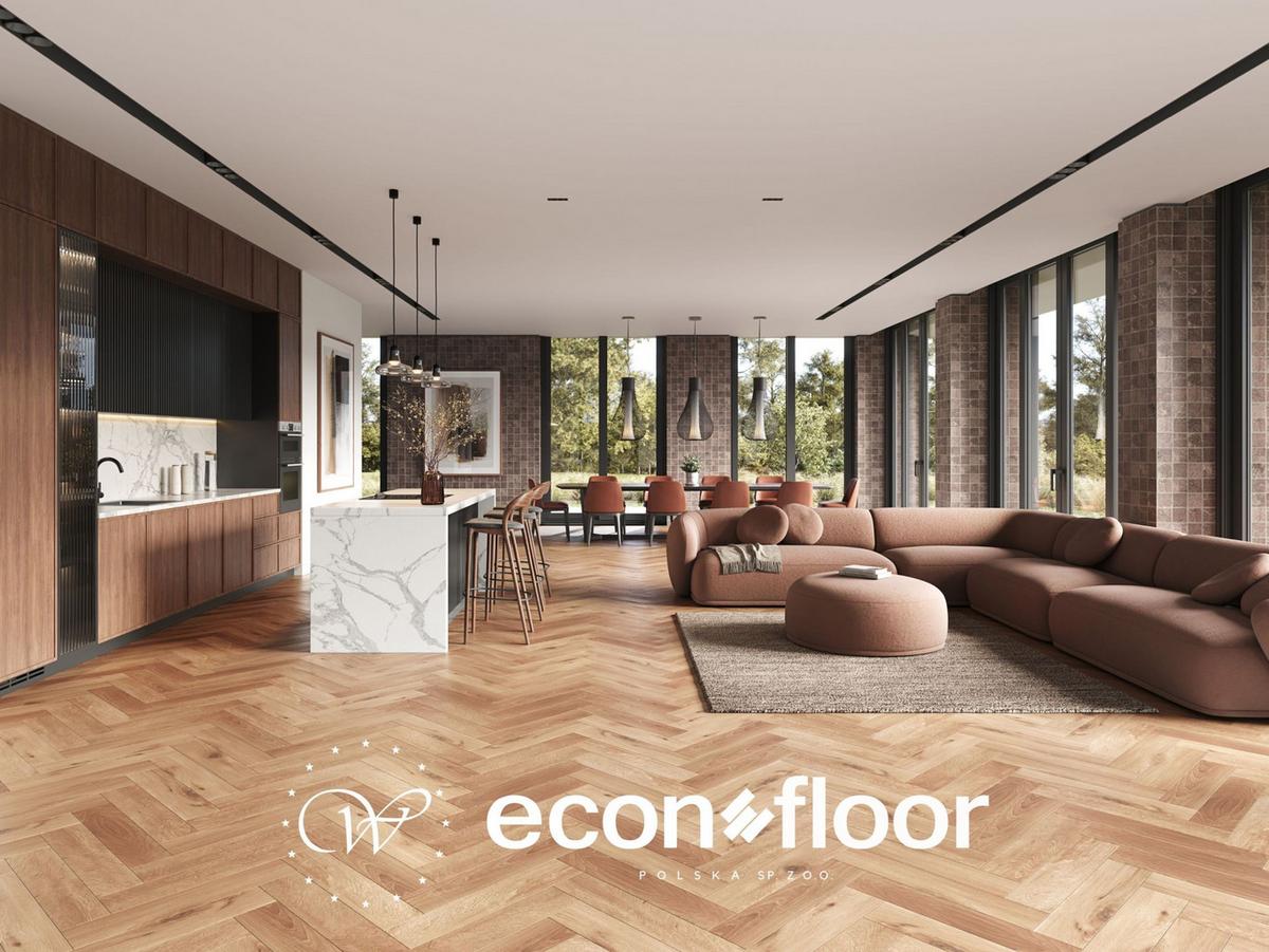 Vinilna Talna Obloga Herringbone, Naravna Barva - naravne barve, Basics, kamen/umetna masa (61/12,6/0,57cm)