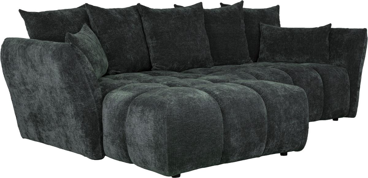 Canapea modulara CAMMELLIO - verde închis, Modern, textil (296/75-95/189cm) - Mömax