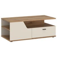 Stolić Cut Out - kašmir/boje hrasta, Moderno, drvni materijal/metal (110/44,5/65cm) - Premium Living