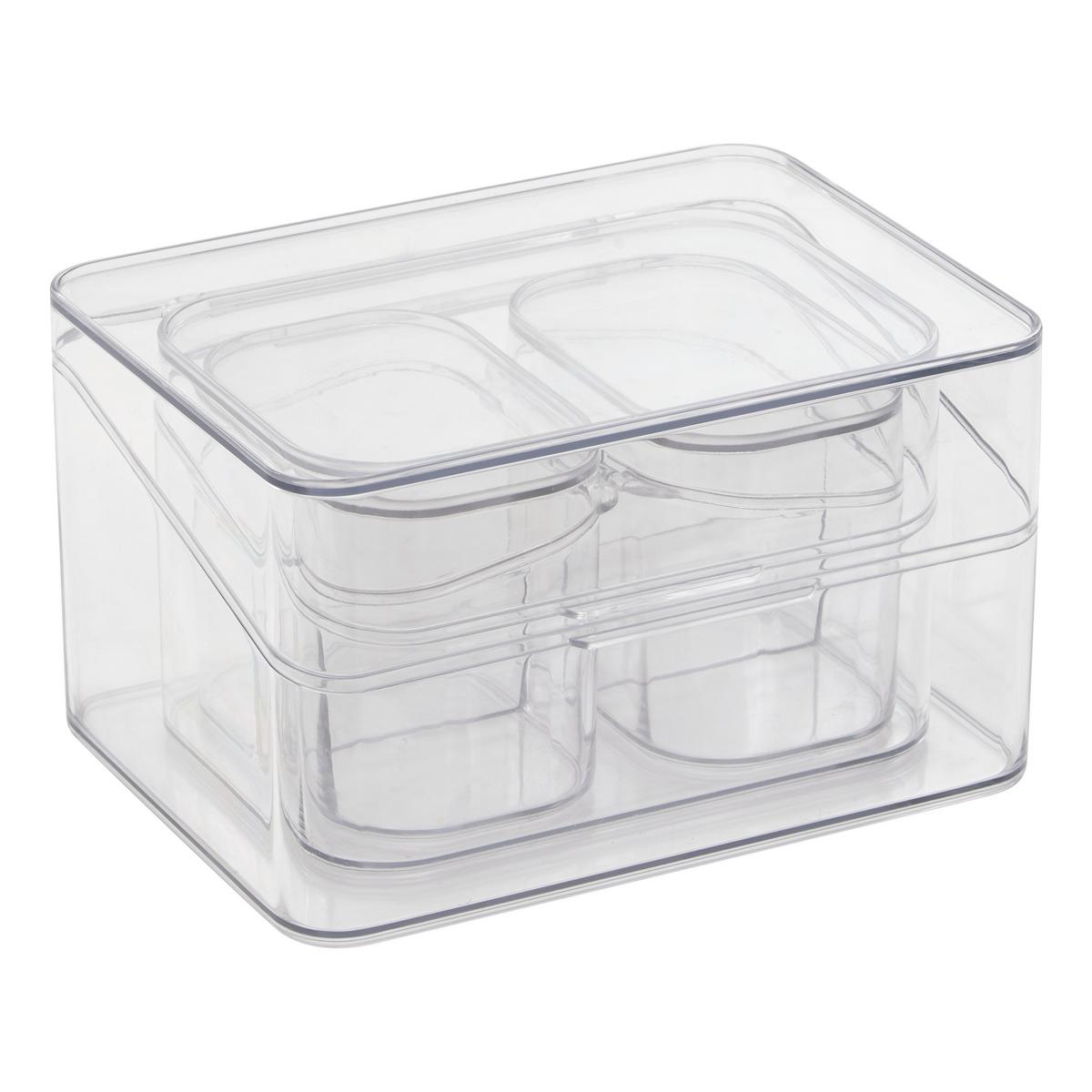 Organizator Za Kozmetiku Set 4/1 Ceint - Osnovno (10,6/8,5/9cm)
