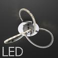 Deckenleuchte Arlo mit Led - Chromfarben, MODERN, Metall (50/11cm) - Modern Living Deckenleuchte Arlo mit Led - Chromfarben, MODERN, Metall (50/11cm) - Modern Living