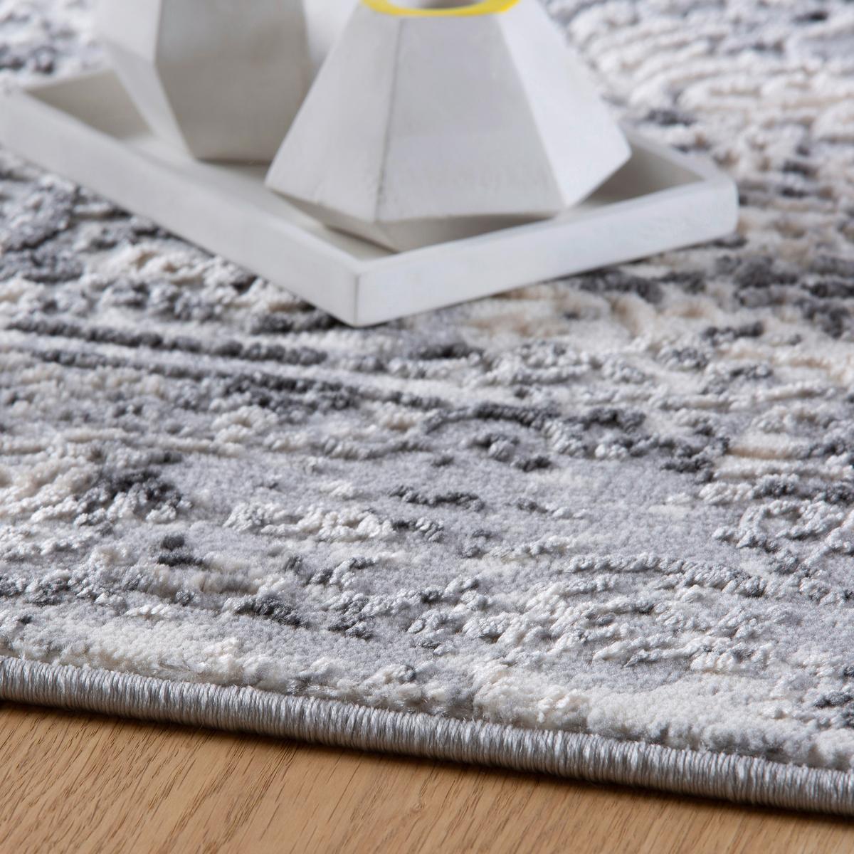 Webteppich My Salsa Grau ca. 200x290cm - Grau, Design, Textil (200/290cm) - Obsession