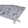MATBORD ROBIN - beige/grå, Design, metall/sten (180/76/90cm) - Mömax