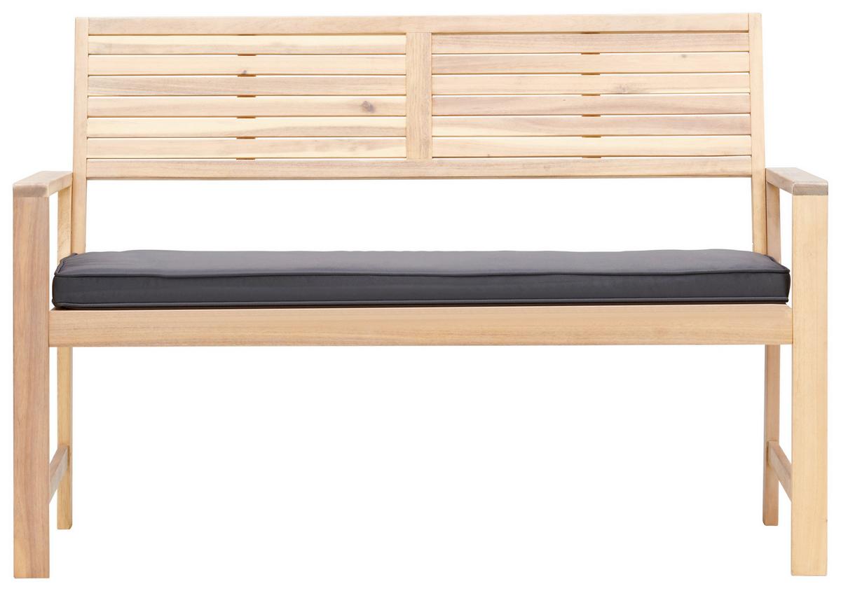 Lounge Garnitura Bergen, Barva Akacije, Temno Siva - temno siva/barve akacije, Moderno, tekstil/les (73cm) - Beldano