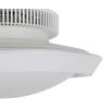 TAKFLÄKT KURTO - vit/kromfärg, Modern, plast (43/20cm) - Mömax