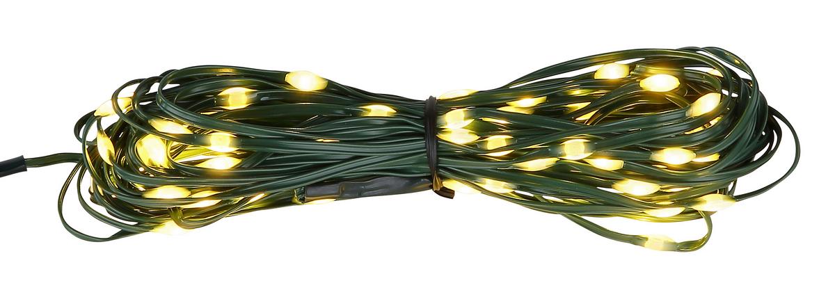 Svjetlosna Girlanda 29898-100 In-Outdoor - bakrenaste boje/tamno zelena, Basics, plastika (1290cm) - Globo