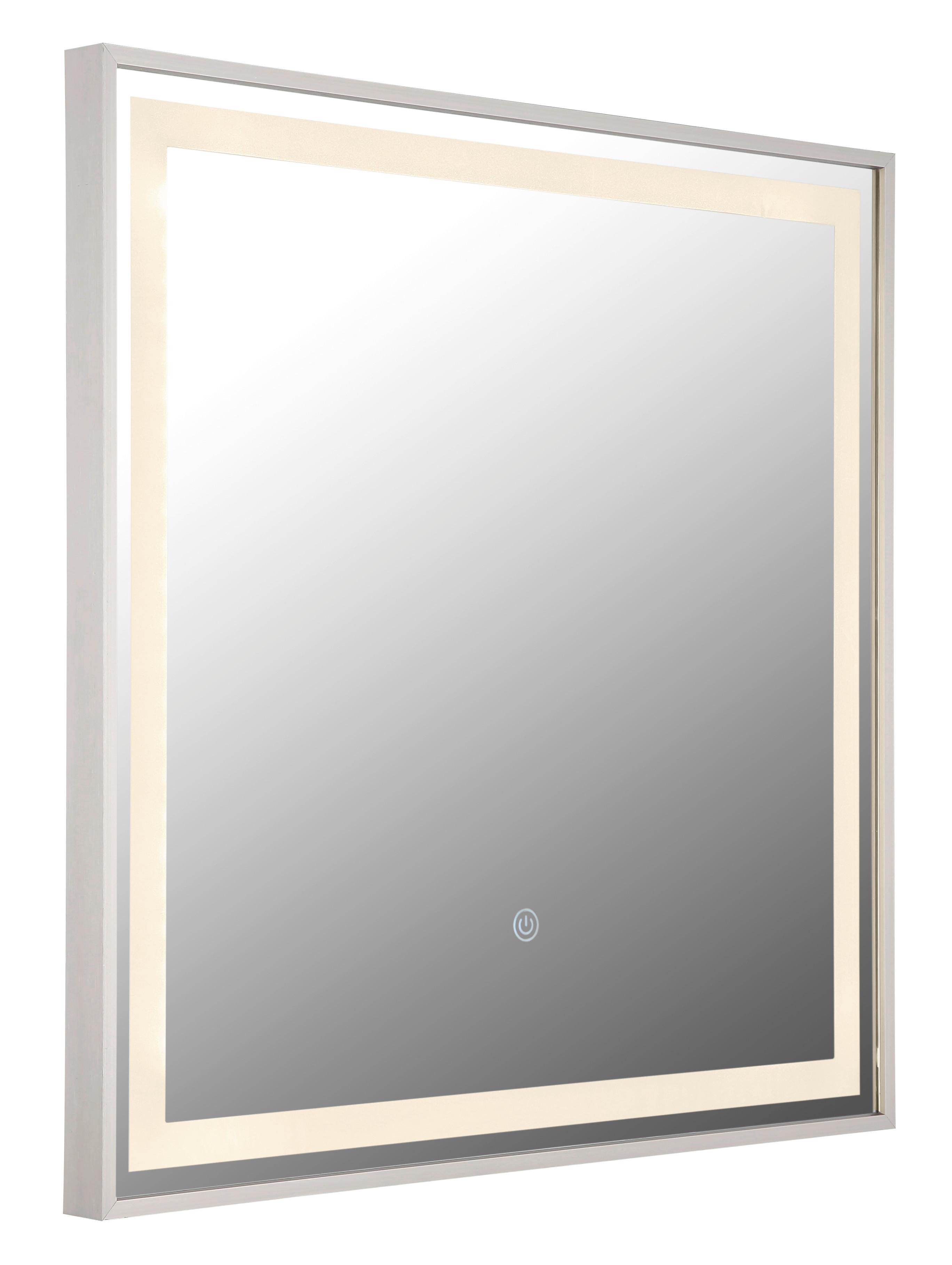 BADEZIMMERSPIEGEL 84037 - Basics, Glas/Kunststoff (50/50/2,8cm) - Globo