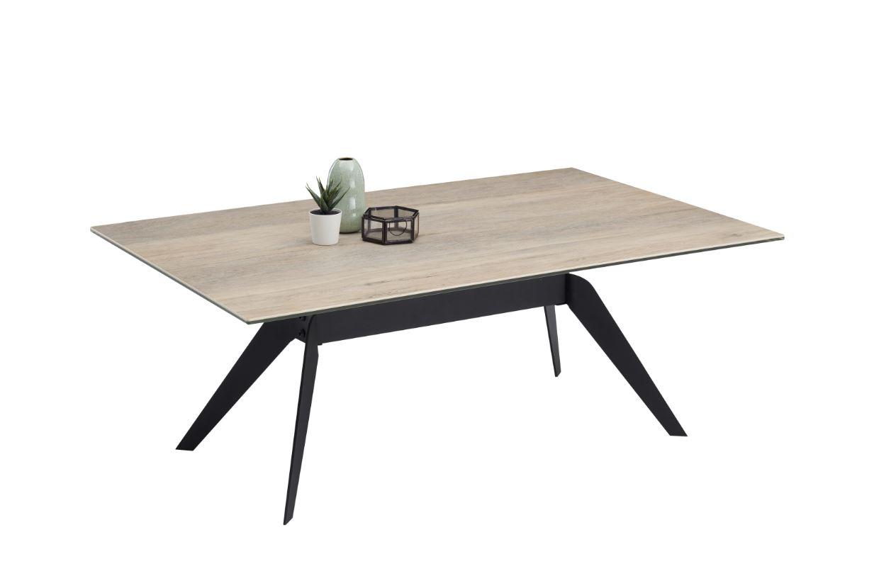 MĂSUțĂ DE CAFEA DORI - negru, Modern, ceramică/metal (110/40/70cm)