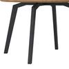 MATBORD ELIAN - svart/ekfärgad, Modern, metall/trämaterial (120/120/76cm) - Bessagi Home