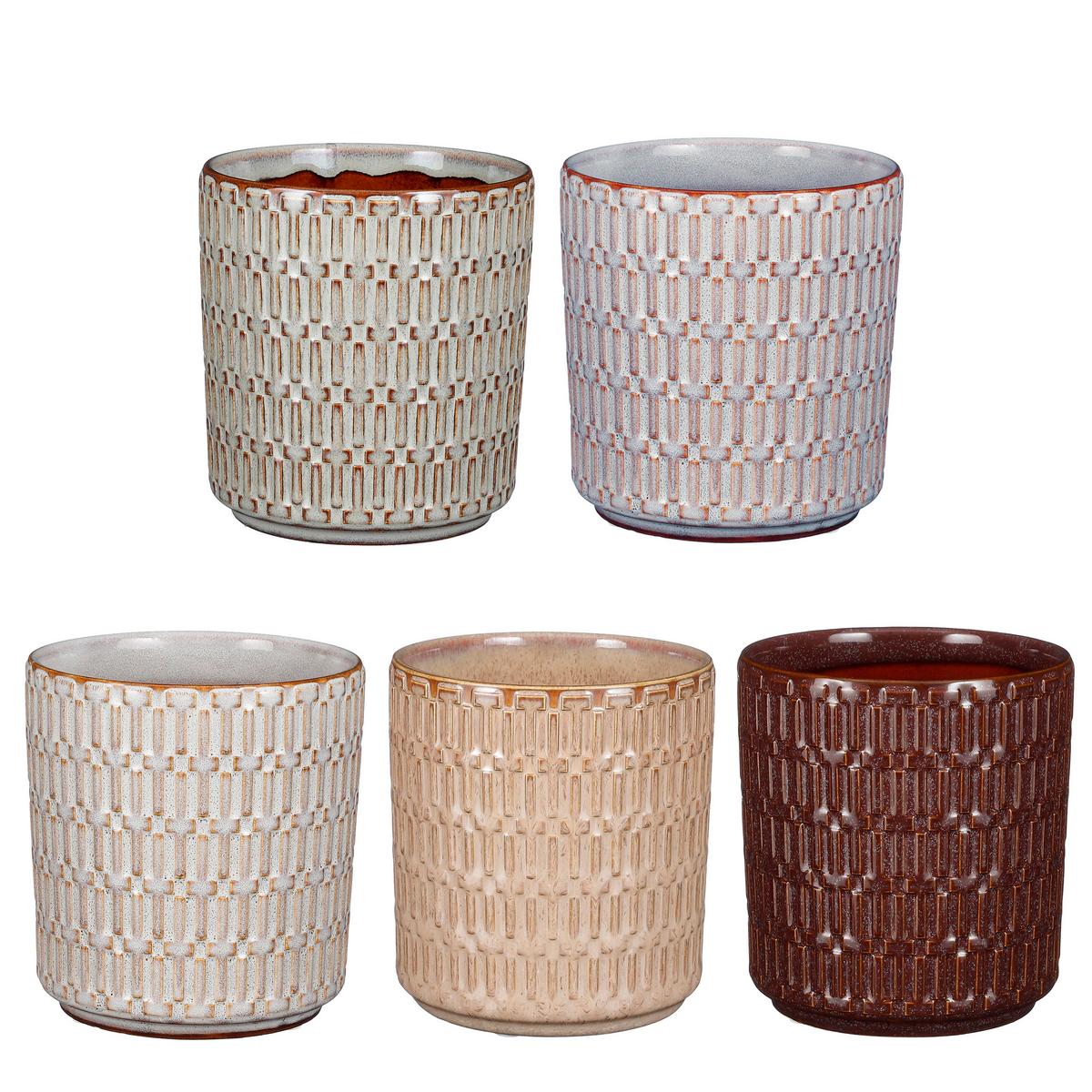 Übertopf Josh Keramik in diversen Farben - Basics, Keramik (13/14cm)