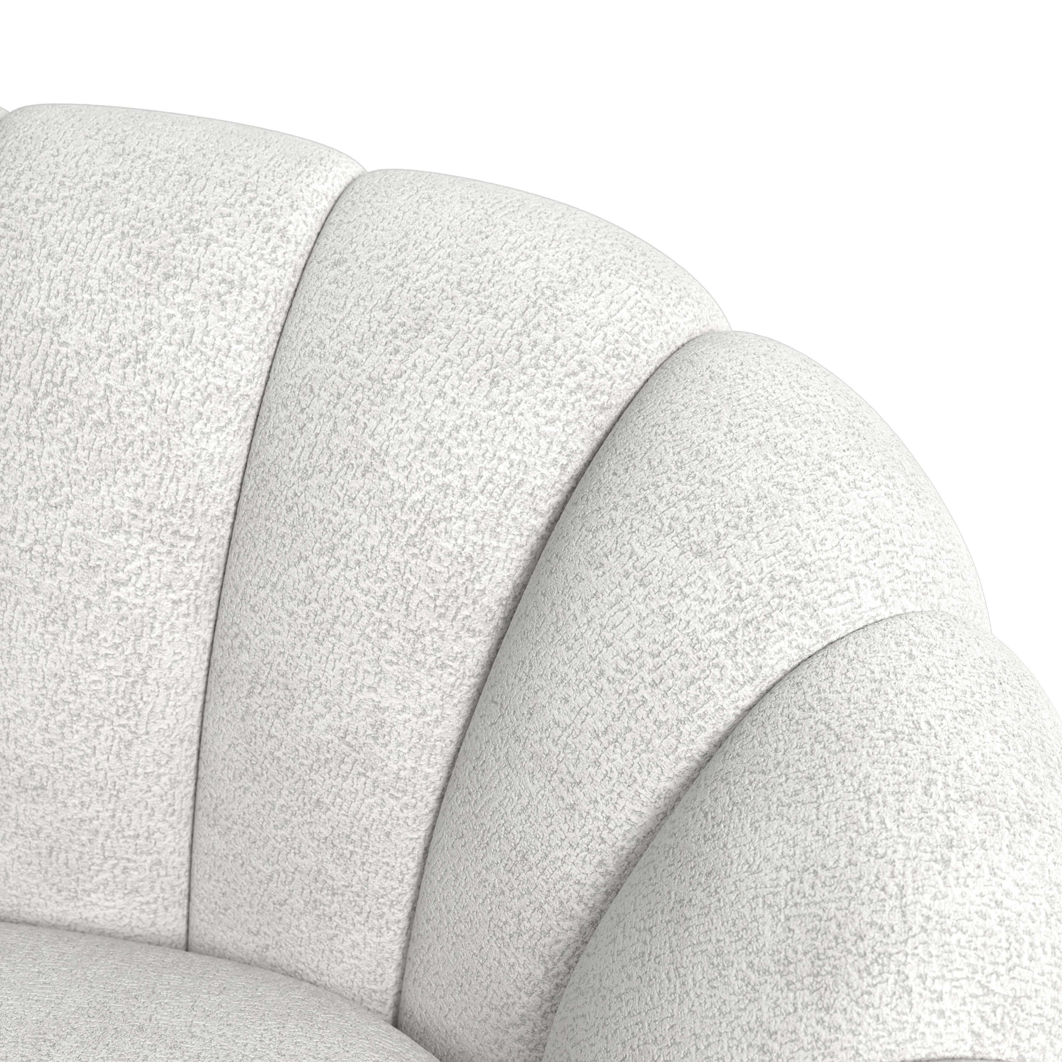 SOFFA LENA - vit, Modern, trä/textil (148/62/92cm) - Bessagi Home