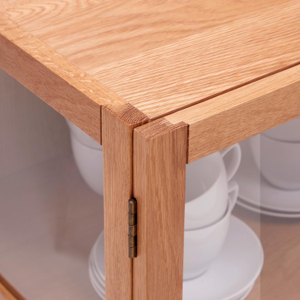 Sideboard Abir Eichefarben - Eichefarben, MODERN, Karton/Glas (140/80/40cm) - Mömax