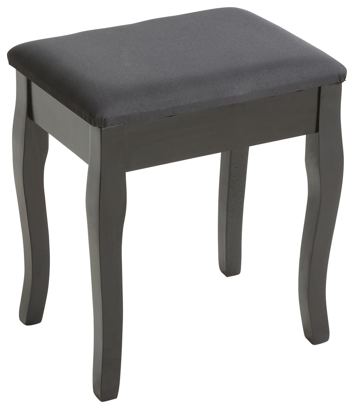 TOALETKA NORA - kolor brązu/czarny, Trend, materiał drewnopochodny/metal (76/146/40cm) - Landscape