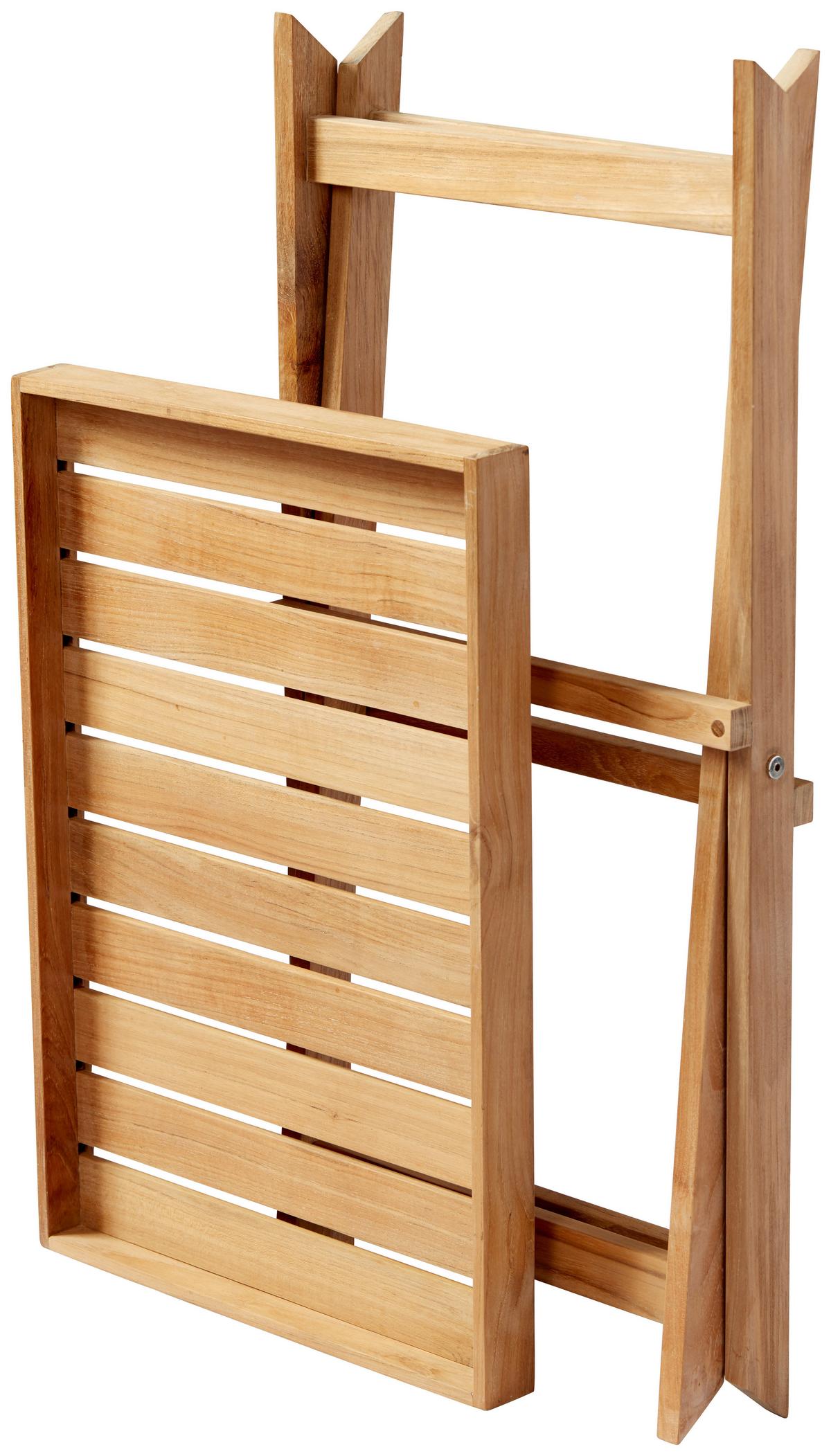 TABLETTTISCH TRAY TABLE - Teakfarben, KONVENTIONELL, Holz (60/40/65cm) - MID.YOU